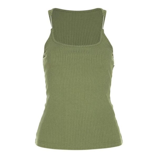 Y2K Invisible Camisole Vest Ins Fashion Slim U-neck Top Summer Women's Clothing - Image 3