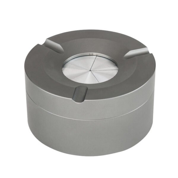 Household Minimalist Ash-proof Stainless Steel Ashtray - Image 3