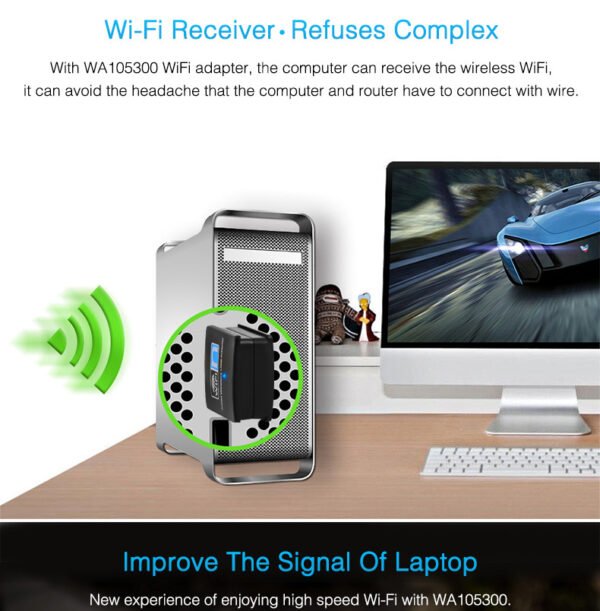 WIFI wireless receiver mini wireless card - Image 4