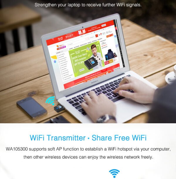 WIFI wireless receiver mini wireless card - Image 2
