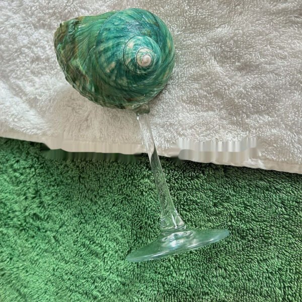 Ins Handmade Shell Conch Wine Glass Aromatherapy Dish - Image 10