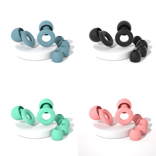 Silicone Earplugs Special For Sleep Do Not Hurt Ears Soundproof Earplugs - Image 4