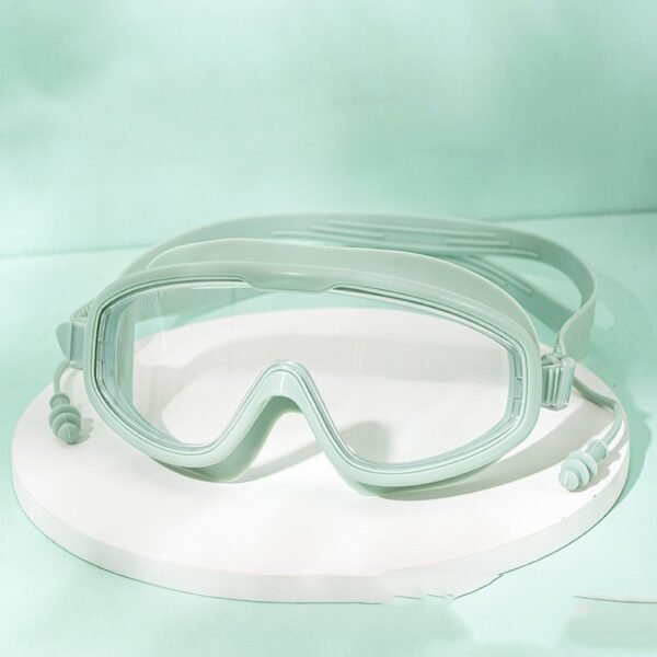 Swimming Goggles Large Frame Waterproof Anti-fog HD Glasses Equipment Men And Women Swimming Goggles - Image 7