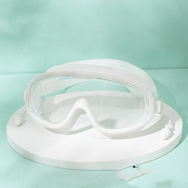 Swimming Goggles Large Frame Waterproof Anti-fog HD Glasses Equipment Men And Women Swimming Goggles - Image 4